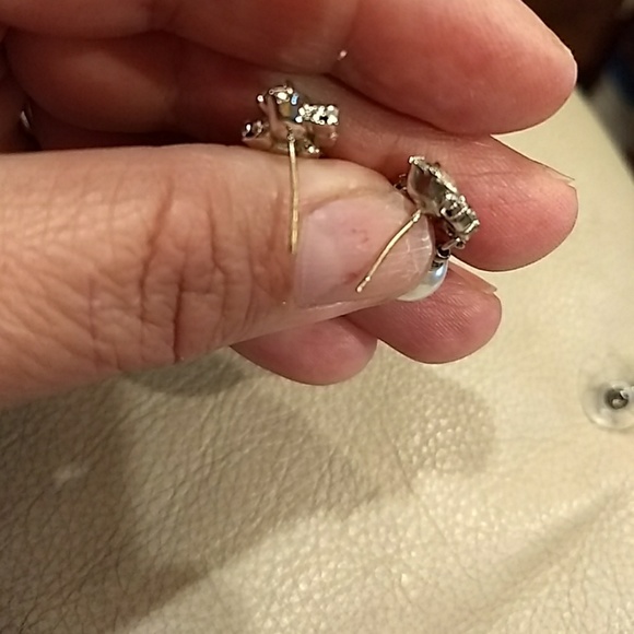 💞La Bella Earrings pearl and colorful stones❣️ - Picture 7 of 8